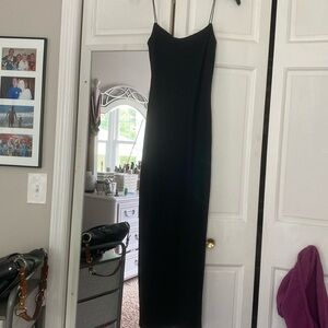 Black body con Zara maxi dress